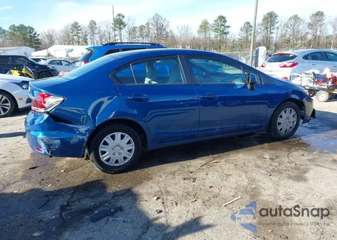 2013 Honda Civic Lx from USA, damaged, VIN 2HGFB2F50DH587130